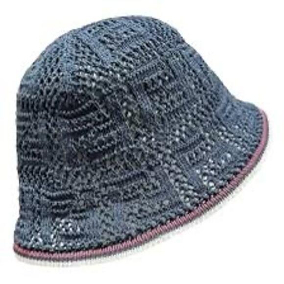 FENDI 
Ff Crochet-Knit Bucket Hat NWT 
Retail: $650 - Picture 2 of 5